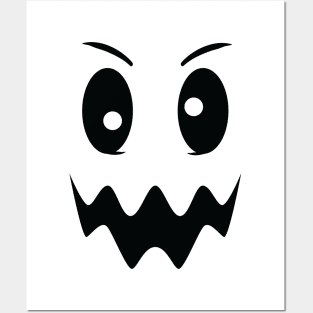 Ghost Face Halloween Posters and Art